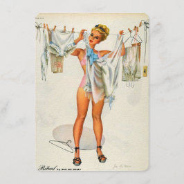 ランジェリーブライダルシャワー 招待状