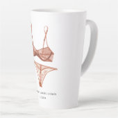 ランジェリーブルッシュ ブライダル カフェラテマグ (右アングル)