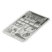 ランジェリーメーカーのワークショップと材料、から マグネット (左側)