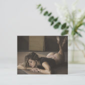 ランジェリーモデル写真はがき ポストカード (スタンド正面)