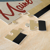 ランジェリーレイクメーンフィッシュヴィンテージトラベル ジグソーパズル (側面)