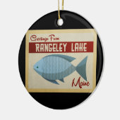 ランジェリーレイクメーンフィッシュヴィンテージトラベル セラミックオーナメント (左)