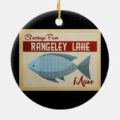 ランジェリーレイクメーンフィッシュヴィンテージトラベル セラミックオーナメント (裏面)