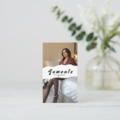 ランジェリー名刺 名刺 (スタンド正面)