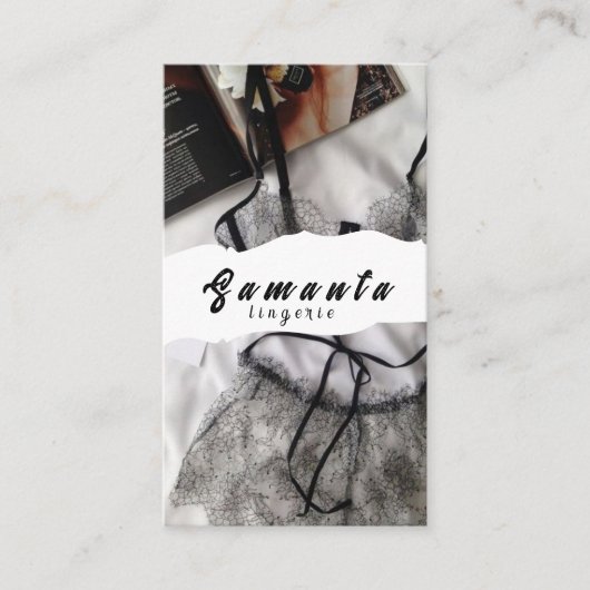 ランジェリー名刺 名刺 (正面)
