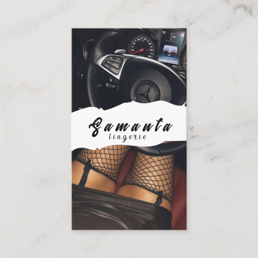 ランジェリー名刺 名刺 (正面)