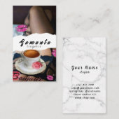 ランジェリー名刺 名刺 (正面/裏面)