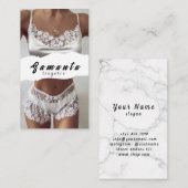 ランジェリー名刺 名刺 (正面/裏面)