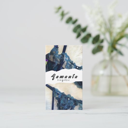 ランジェリー名刺 名刺 (スタンド正面)