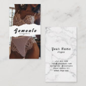 ランジェリー名刺 名刺 (正面/裏面)