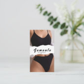 ランジェリー名刺 名刺 (スタンド正面)