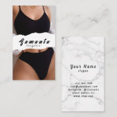 ランジェリー名刺 名刺 (正面/裏面)