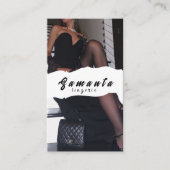 ランジェリー名刺 名刺 (正面)