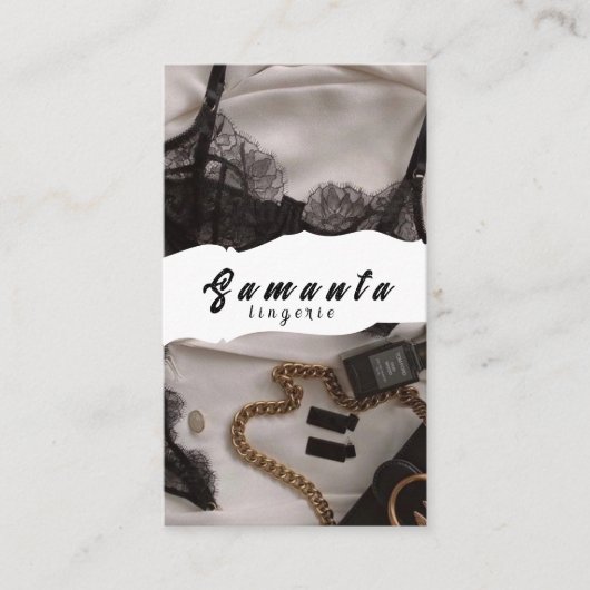ランジェリー名刺 名刺 (正面)
