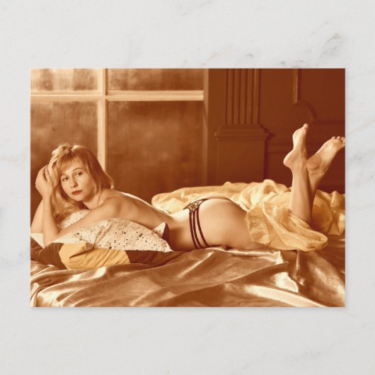 ランジェリー型はがき ポストカード (正面)