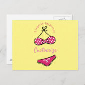 ランジェリー検査官サンダーコーブ ポストカード (正面/裏面)