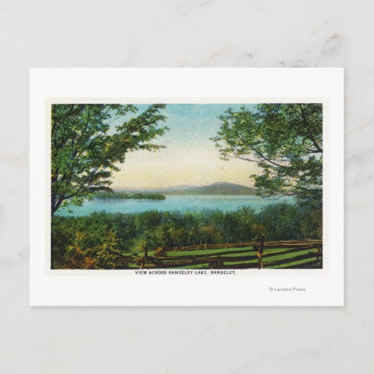ランジェリー湖を一望 ポストカード (正面)