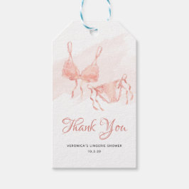 ランジェリー赤面ブライダル ギフトタグ