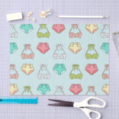 ランジェリー サマー 水着 シャワー 薄葉紙 (クラフト)