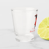 ランジェリー テーマのブライズメイド パーティー ショットグラス (左)