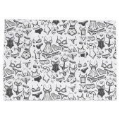 ランジェリー ブライダル シャワー ラージペーパーバッグ (裏面)