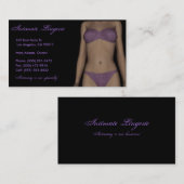 ランジェリー 名刺 (正面/裏面)