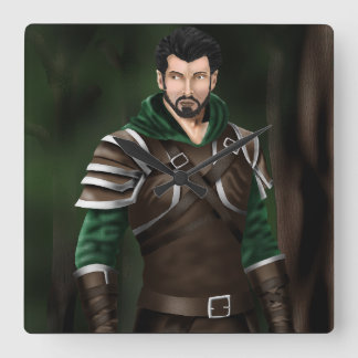 ランジャー・ディロン スクエア壁時計