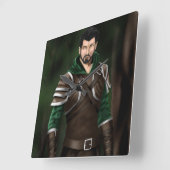 ランジャー・ディロン スクエア壁時計 (傾斜)