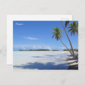 ランジロアヤシの木 ポストカード (正面/裏面)