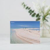 ランジロア熱帯ビーチ ポストカード (スタンド正面)