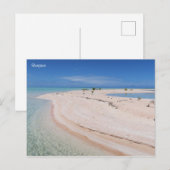 ランジロア熱帯ビーチ ポストカード (正面/裏面)