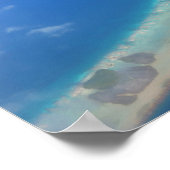 ランジロア飛行機の景色 ポスター (角)