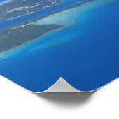 ランジロア飛行機の景色 ポスター (角)