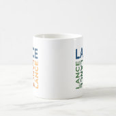 ランスかわいカラフル コーヒーマグカップ (中央)