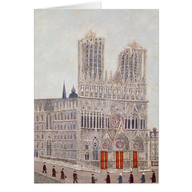 ランスのカテドラル、c.1923 (正面)