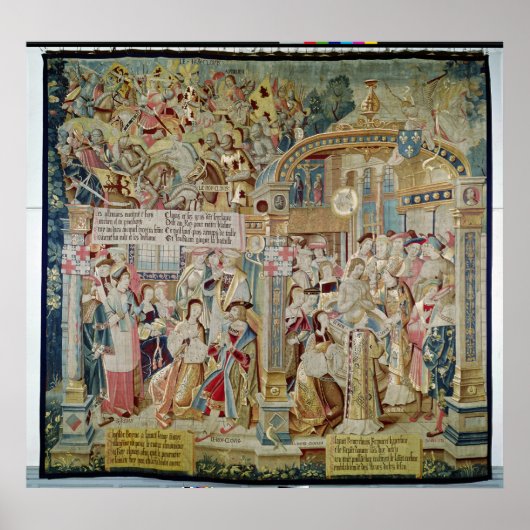 ランスの聖レミギウス司教の生涯 ポスター (正面)