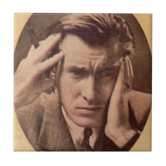 ランスは混乱し、不幸だ タイル (正面)