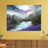 ランスケープ キャンバスプリント (インサイチュ (リビング))