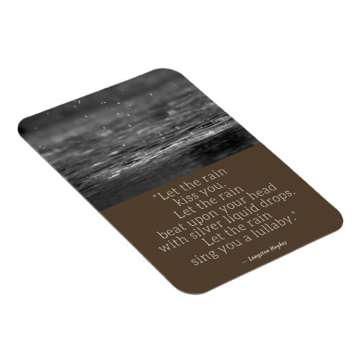 ランストンヒュージズレイン引用文 マグネット (右側)