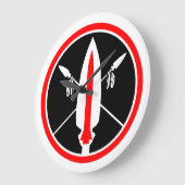 ランスミサイル懇親会フォートシルオクラホマ2015 ラージ壁時計 (傾斜)