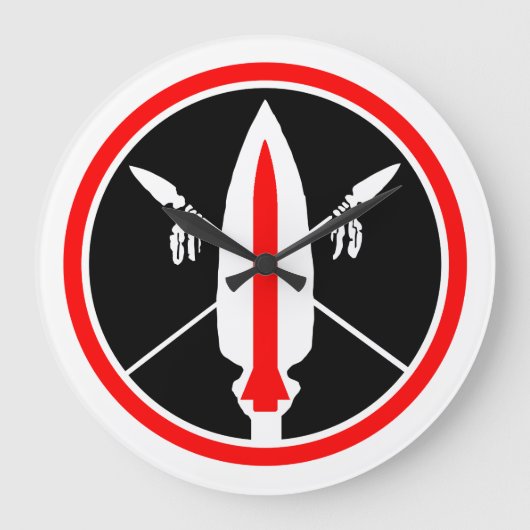 ランスミサイル懇親会フォートシルオクラホマ2015 ラージ壁時計 (正面)