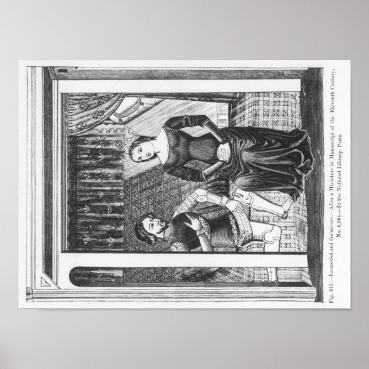 ランスロットとギニヴェレ ポスター (正面)