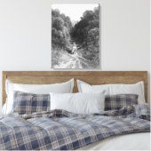 ランスロットはアストラートの城に近づく キャンバスプリント (インサイチュ (寝室))