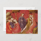 ランスロットはギニーにキスをした ポストカード (正面/裏面)