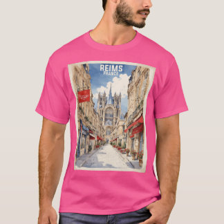 ランスFranceヴィンテージトラベルツーリズム Tシャツ