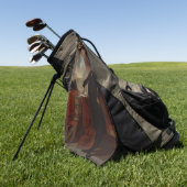 ランズダウンポートレート：ジョージ・ワシントン米大統領 ゴルフタオル (グリーン)