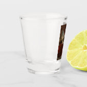 ランズダウンポートレート:ジョージ・ワシントン米大統領 ショットグラス (左)