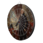 ランズダウンポートレート:ジョージ・ワシントン米大統領 ダーツボード (正面右)