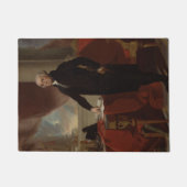 ランズダウンポートレート：ジョージ・ワシントン米大統領 ドアマット (正面)