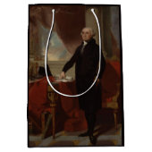 ランズダウンポートレート:ジョージ・ワシントン米大統領 ミディアムペーパーバッグ (正面)